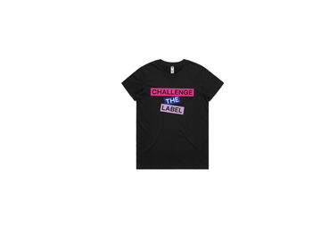 Black Challenge The Label T-Shirt